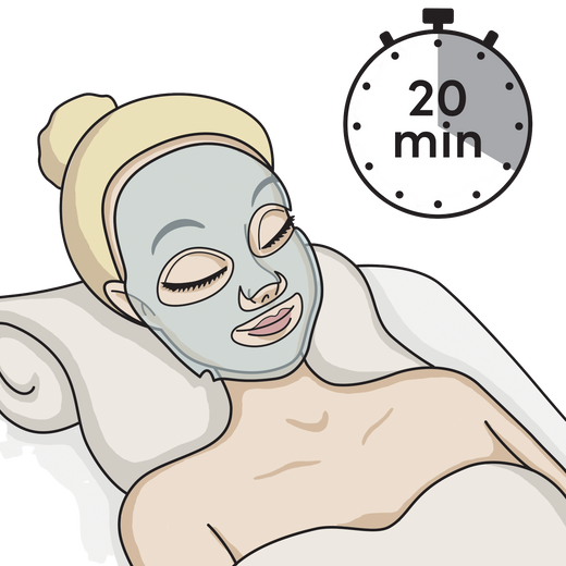 Relax for 20 minutes