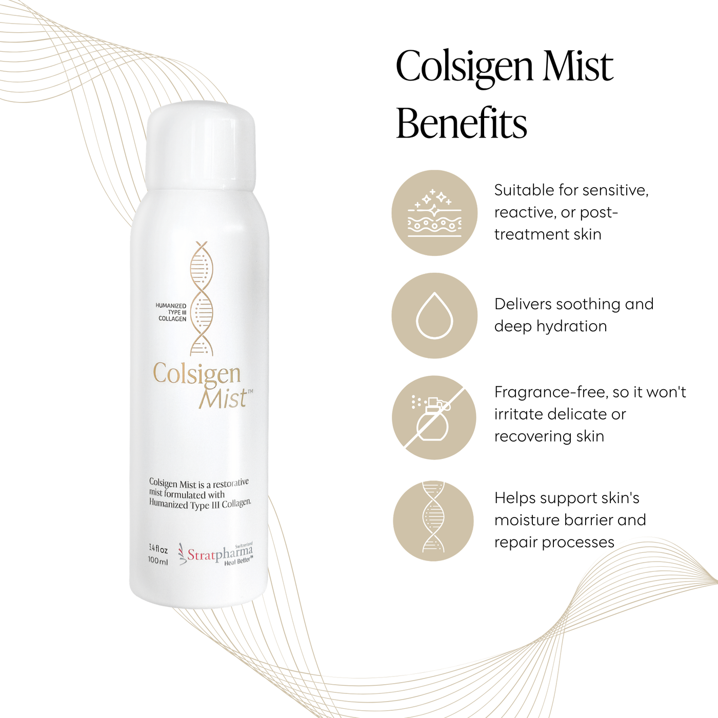 Colsigen Mist 3.4 fl oz Spray