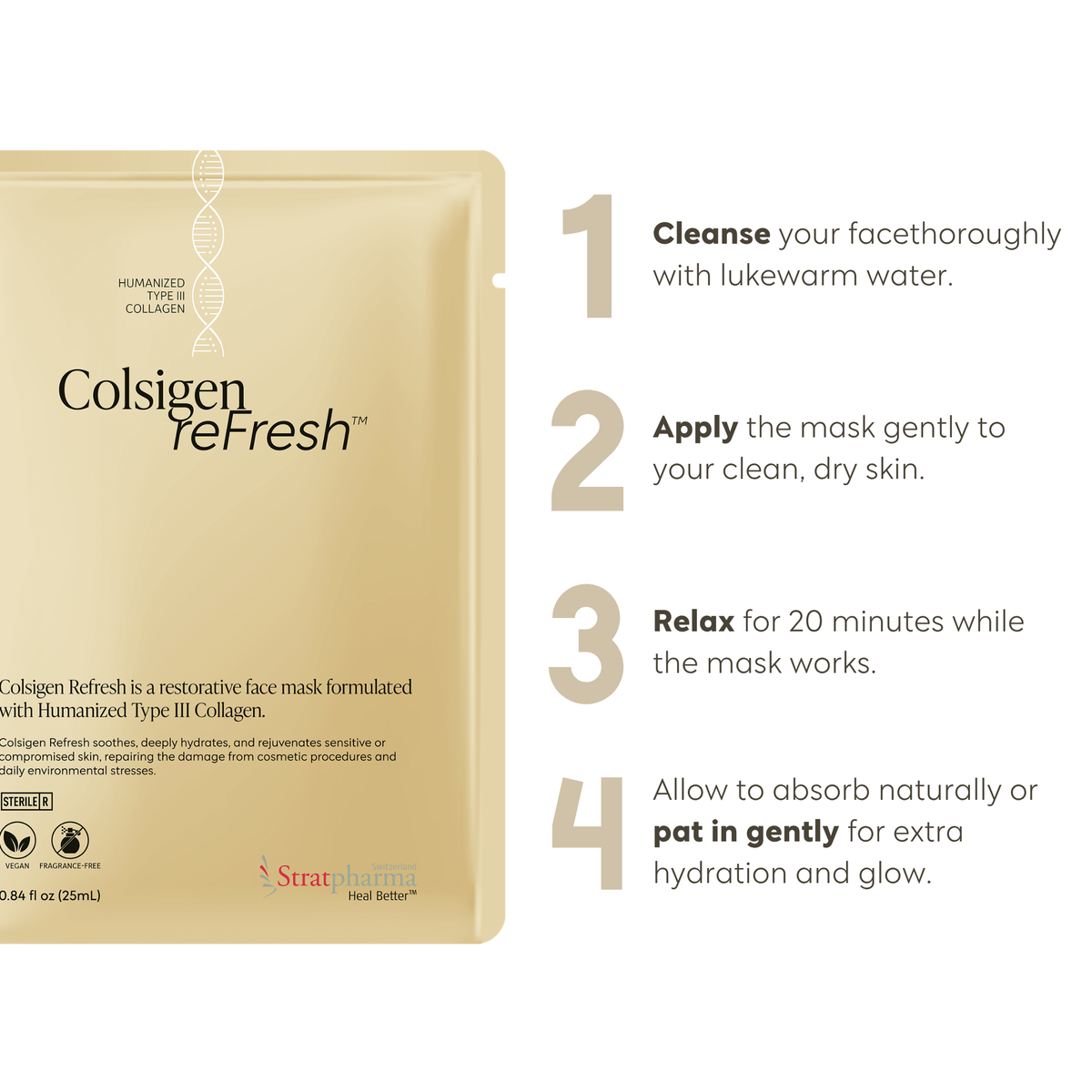 Colsigen Refresh - Clinic Bulk Pack (25 masks)
